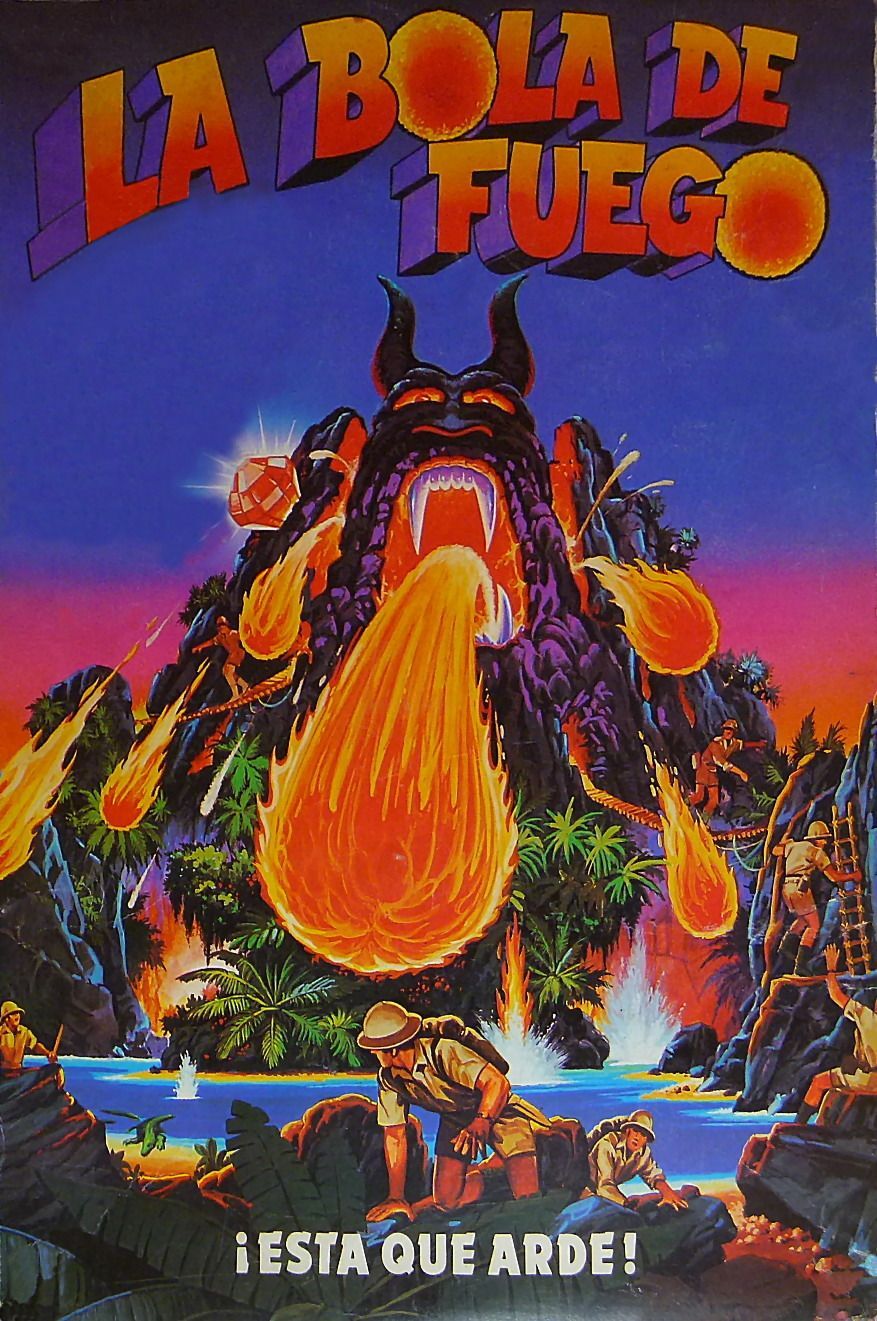 La bola de fuego box art