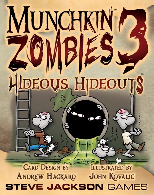 Munchkin Zombik 3 Beteg helyek magyar nyelvű kiegészítő box art