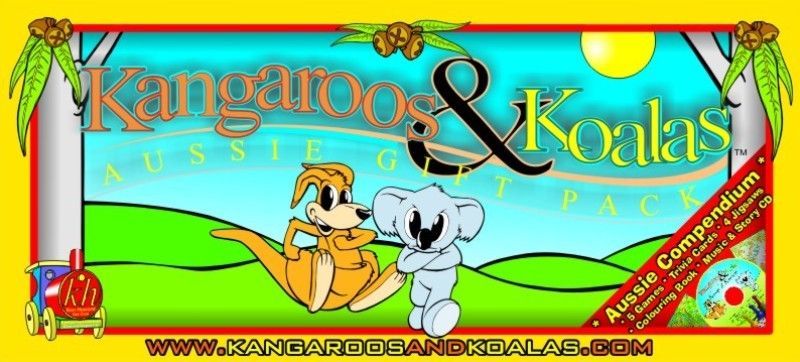 Kangaroos & Koalas: The Aussie game of ups and downs box art