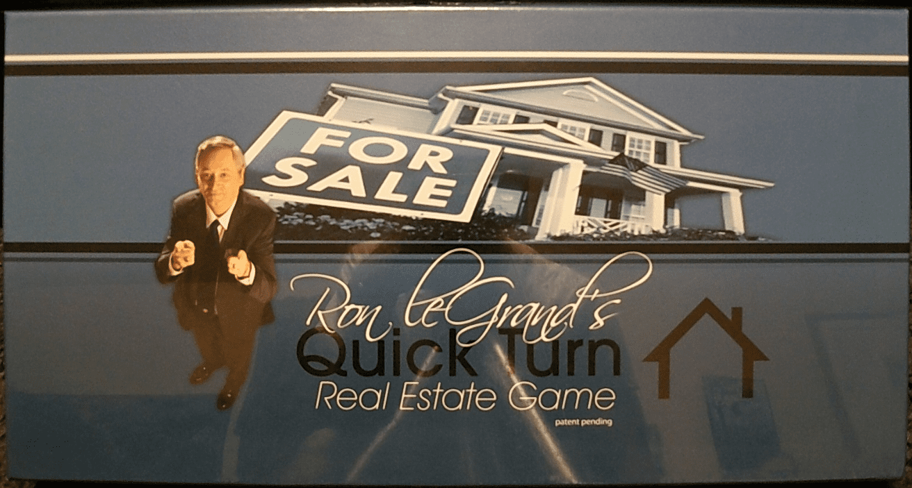 Ron LeGrand's Quick Turn Real Estate Game box art