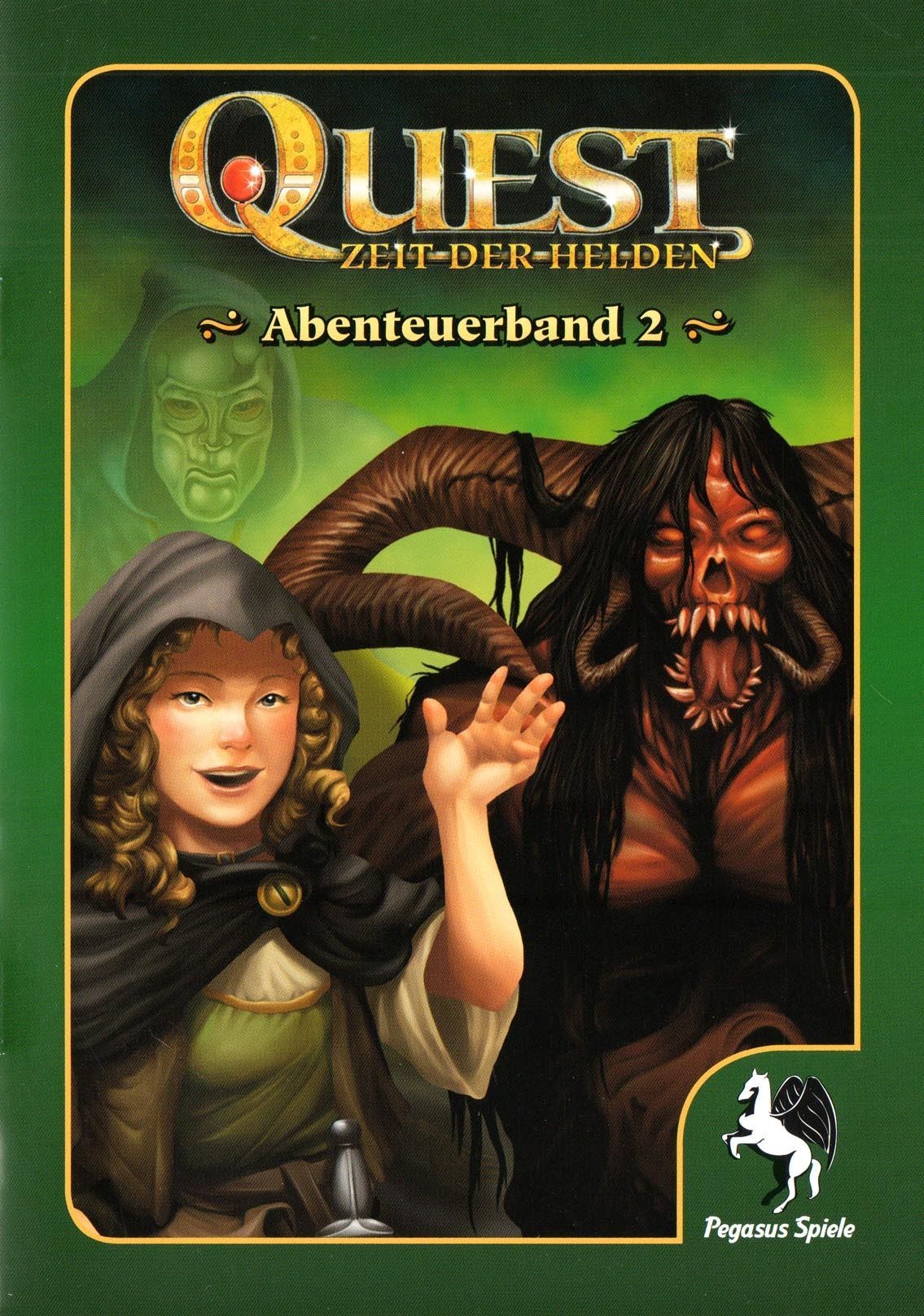 Quest: Zeit der Helden – Abenteuerband 2 doboz