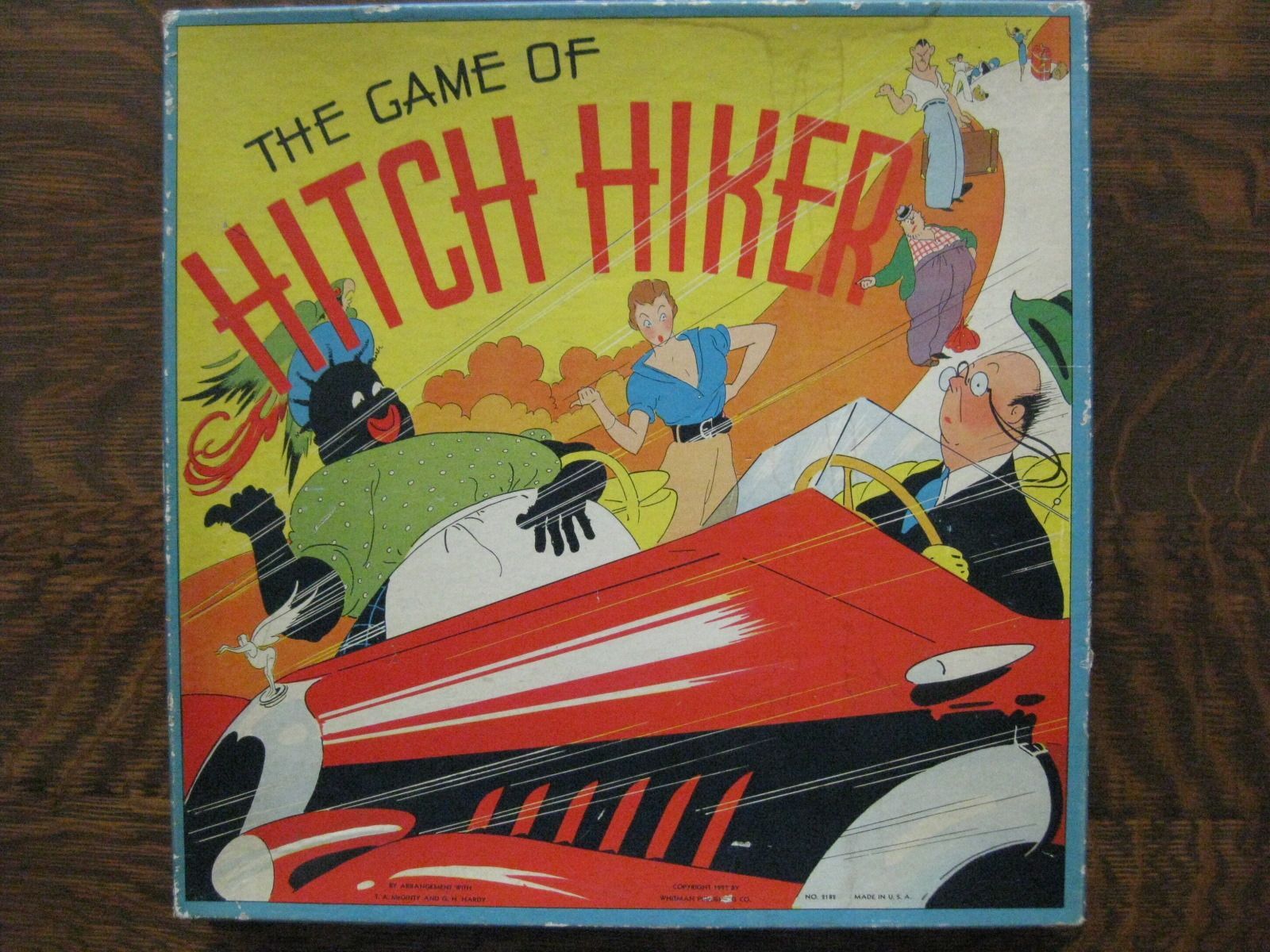 The Game of Hitch Hiker box art