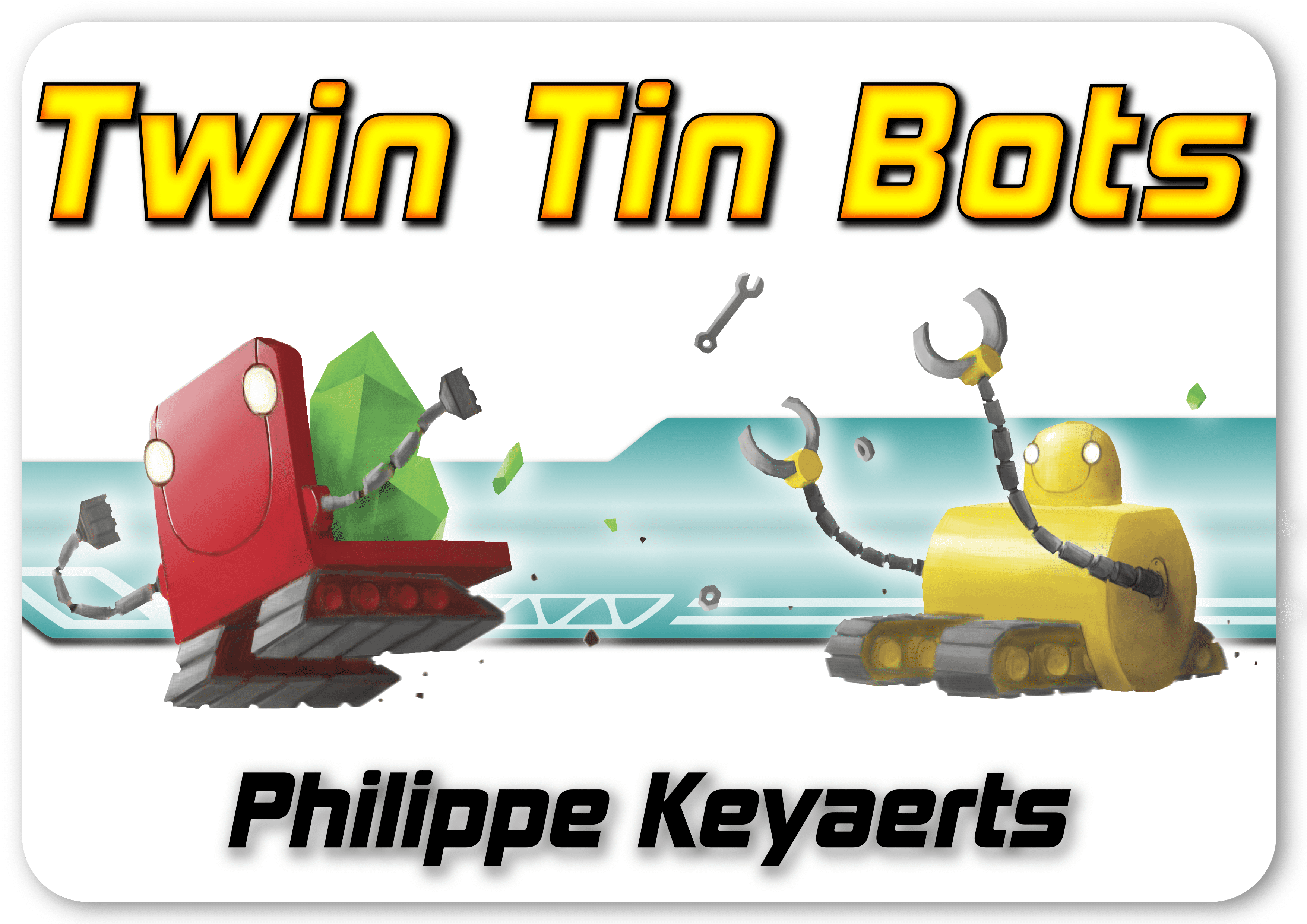 Coperta Twin Tin Bots