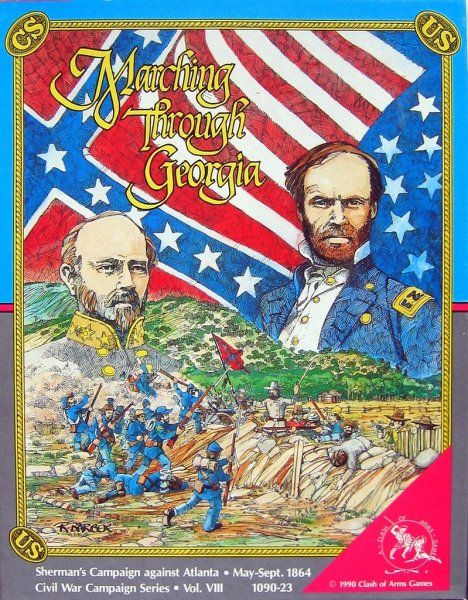 Marching Through Georgia box art