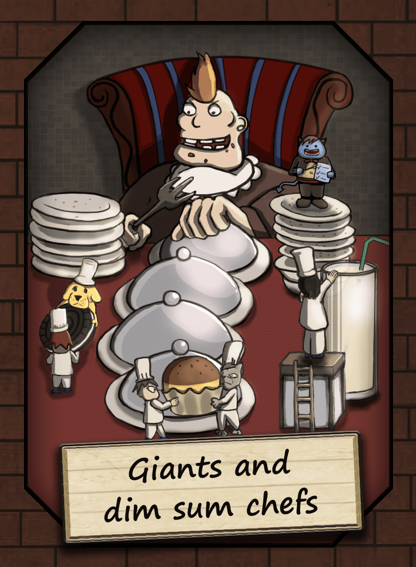 Coperta Giants and Dim Sum Chefs