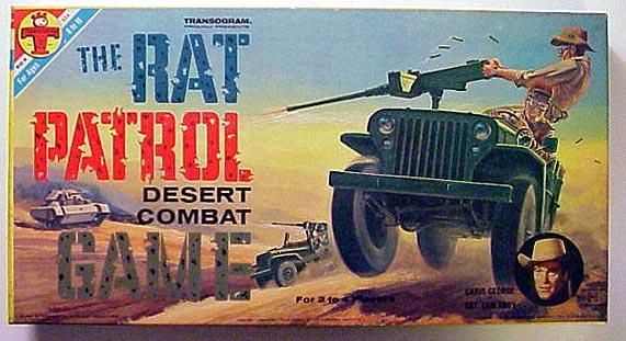 Coperta The Rat Patrol Desert Combat Game