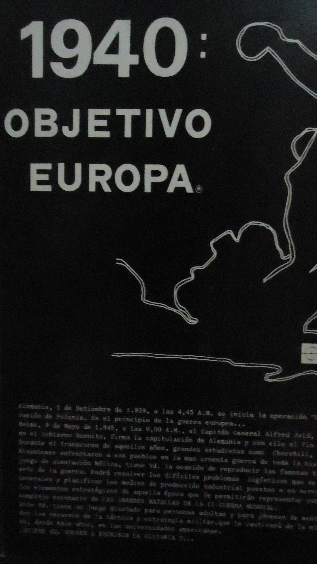 1940: Objetivo europa doboz