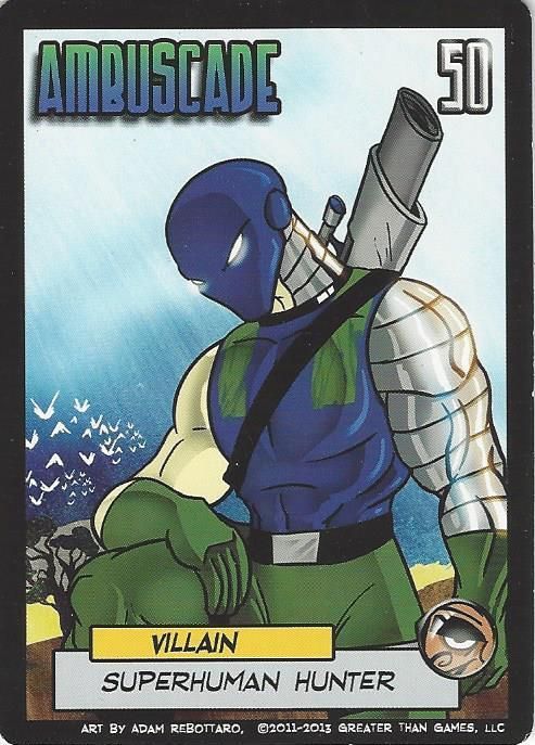 Coperta Sentinels of the Multiverse: Ambuscade Villain Character