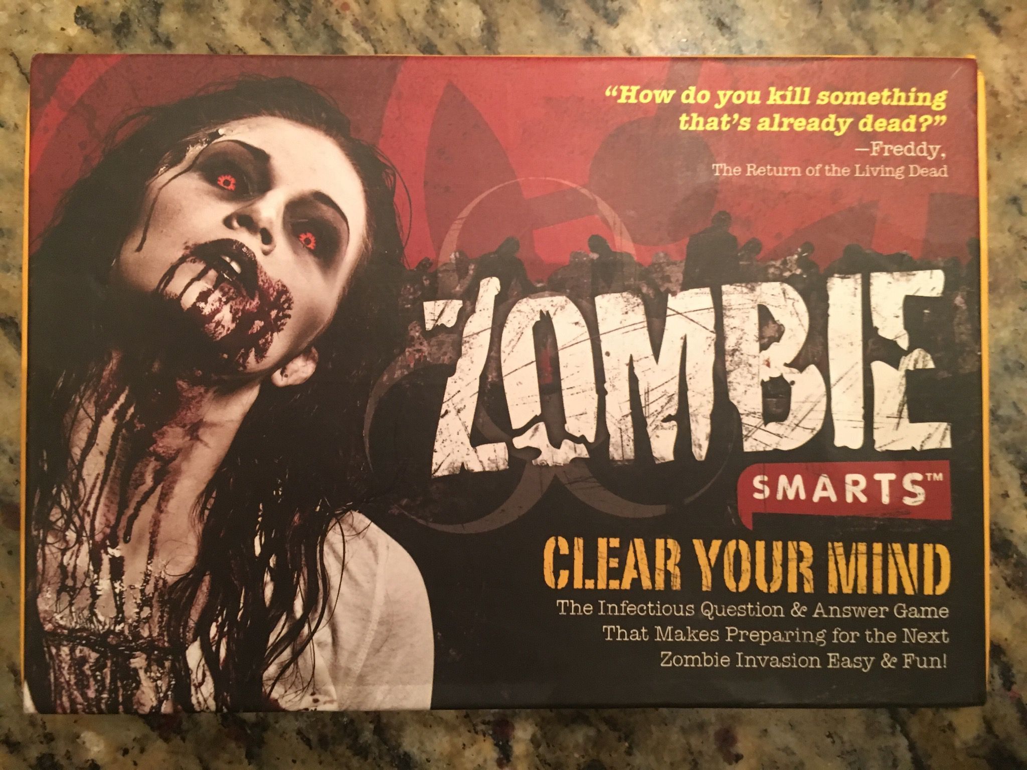 Zombie Smarts: Clear Your Mind doboz
