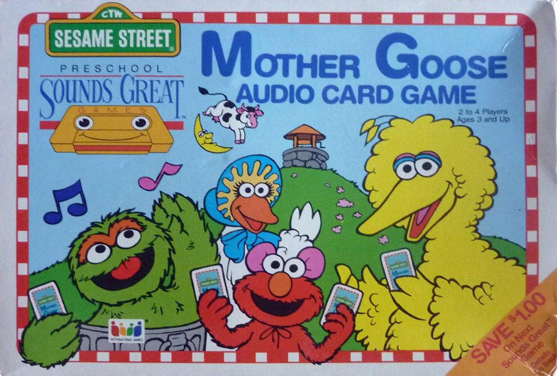 Coperta Sesame Street Mother Goose Audio Card Game