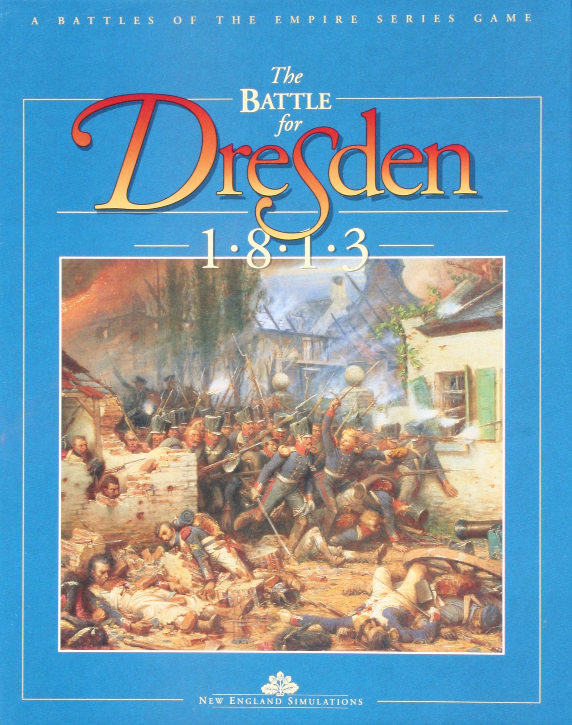 The Battle for Dresden 1813 box art
