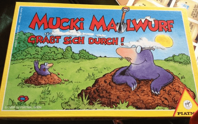 Mucki Maulwurf gräbt sich durch! box art