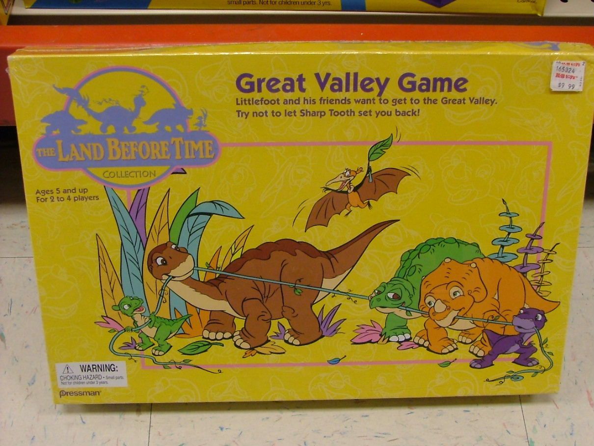 The Land Before Time: Great Valley Game box art
