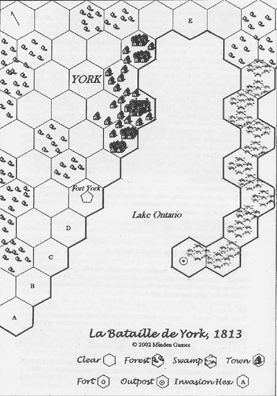 La Bataille de York 1813 box art
