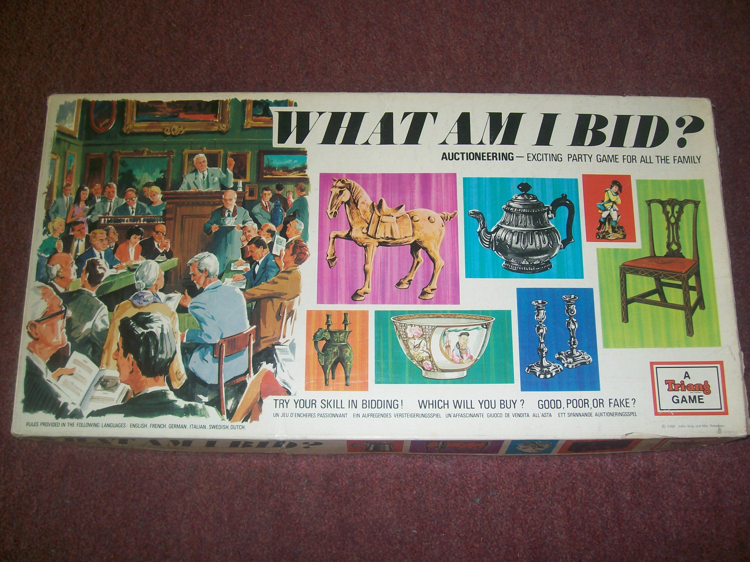 Coperta What Am I Bid?