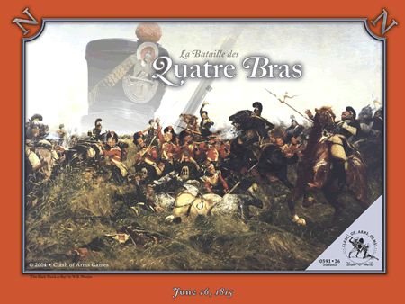 La Bataille des Quatre Bras box art