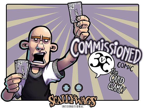3v3: The Commissioned Comic Card Game box art