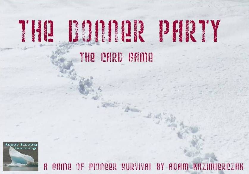 The Donner Party: the Card Game box art