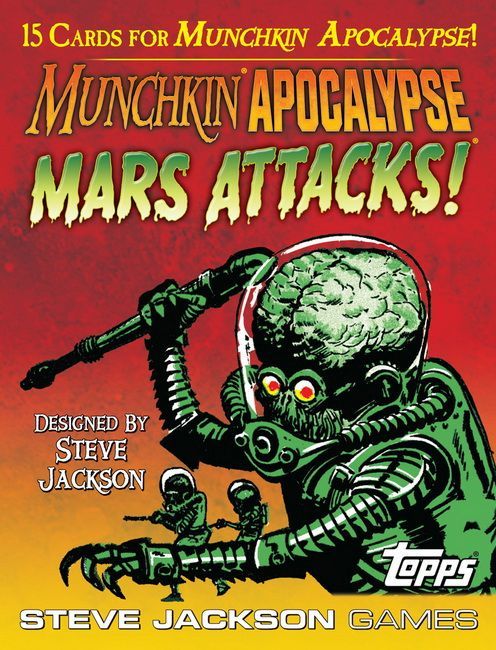 Munchkin Apocalypse: Mars Attacks! box art