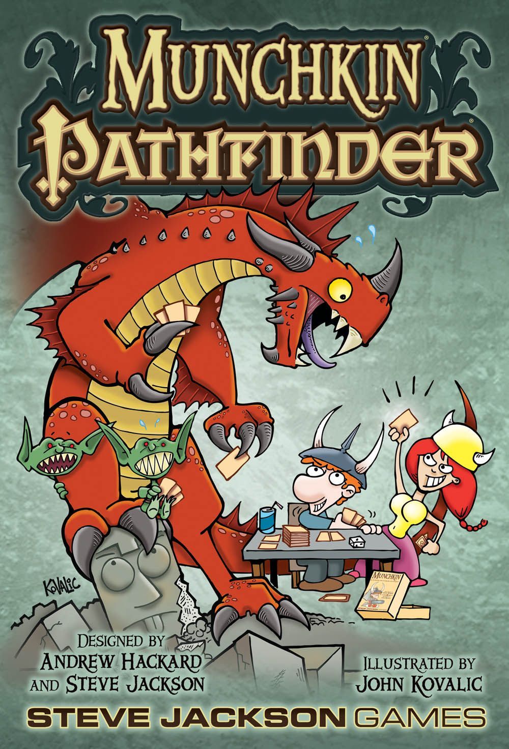 Munchkin Pathfinder box art