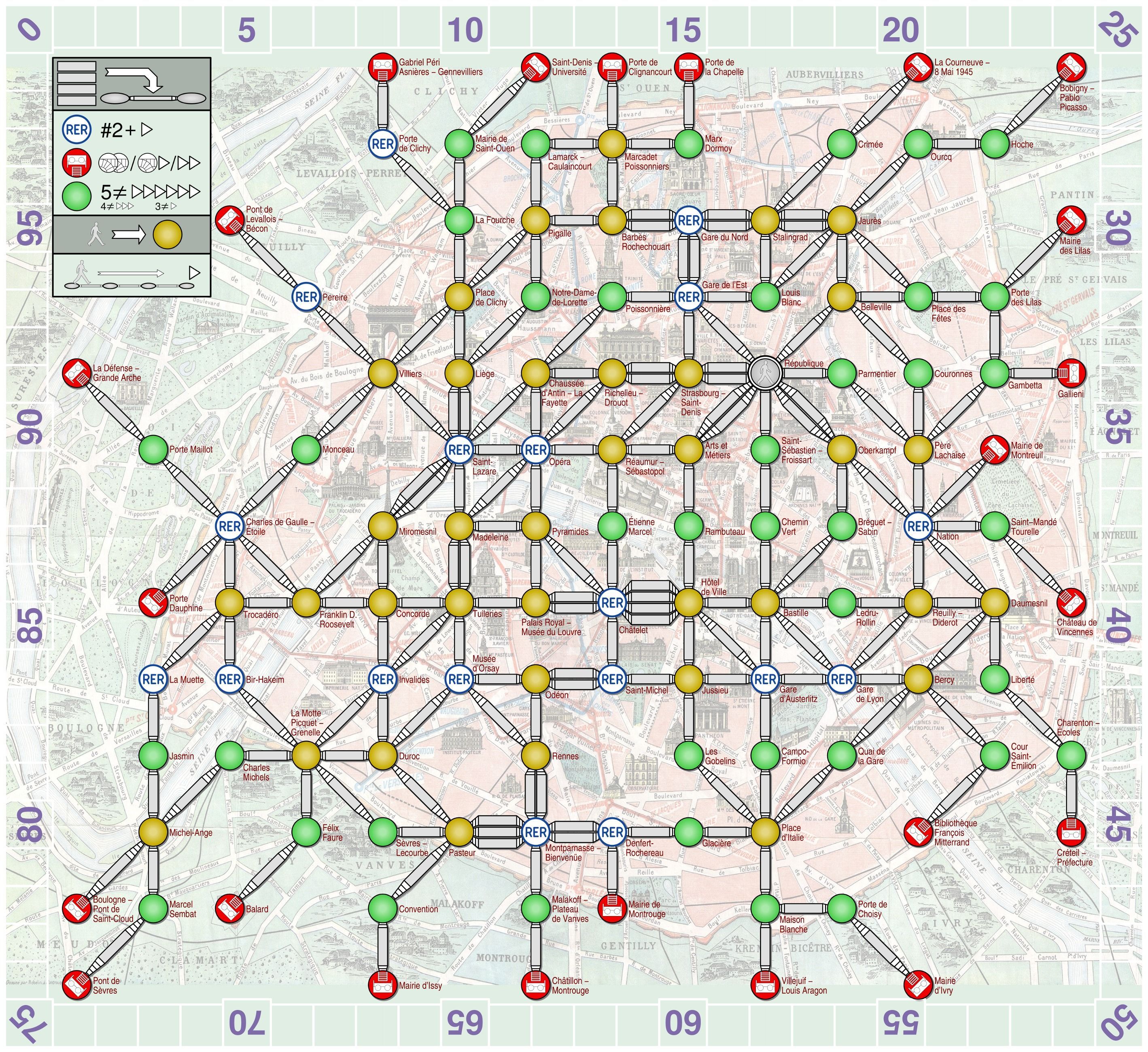 Coperta On the Underground: Paris