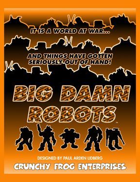 Big Damn Robots box art