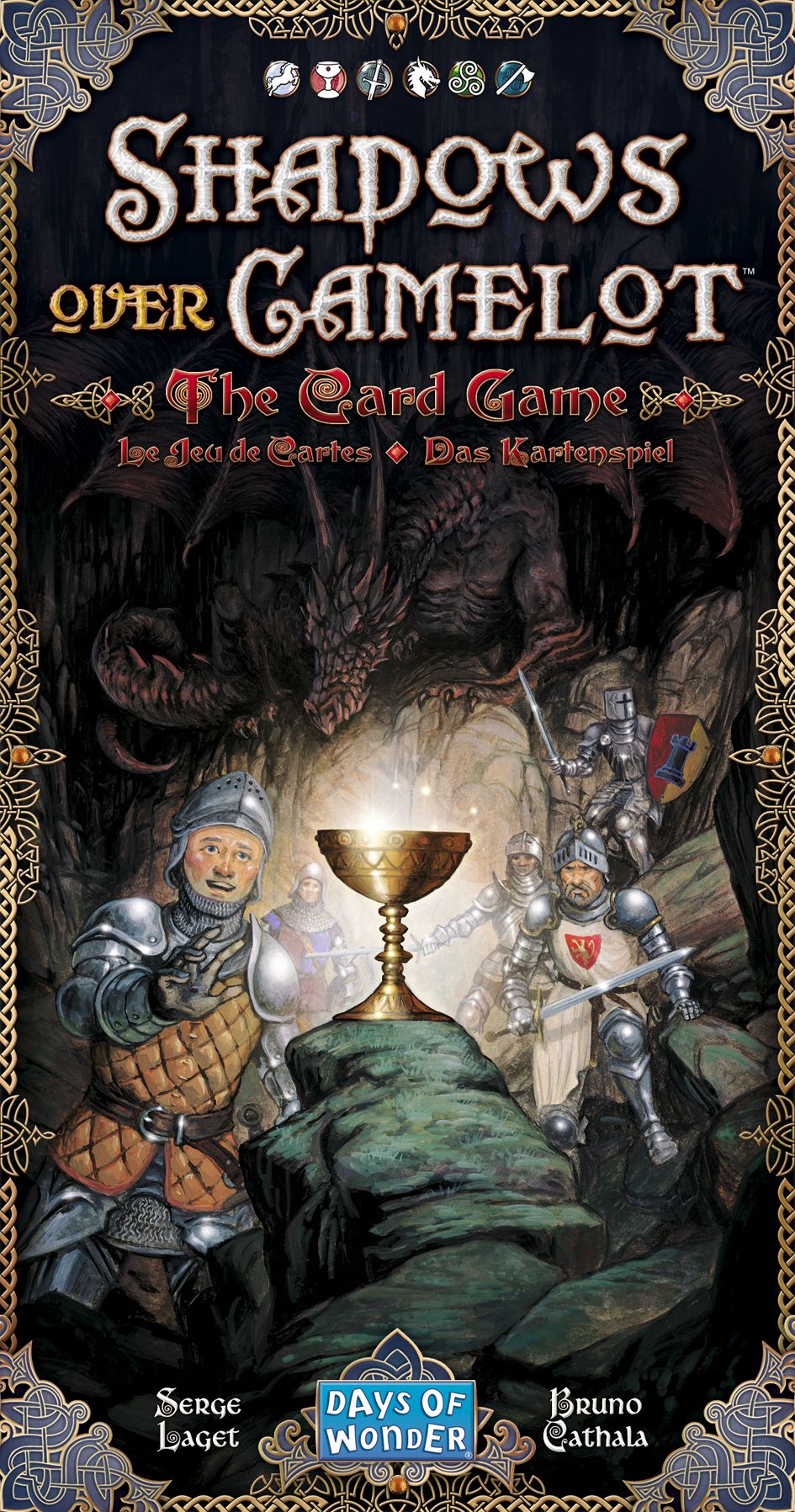 Coperta Shadows over Camelot: The Card Game
