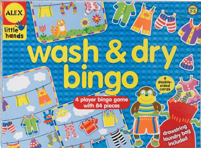 Wash & Dry Bingo box art