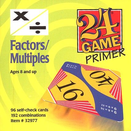 Coperta 24 Game: Primer Factors/Multiples