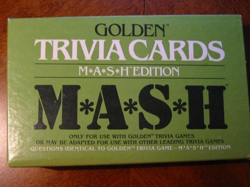Golden Trivia Cards: M*A*S*H Edition box art