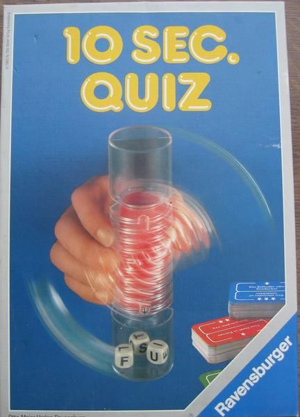 10 Sec. Quiz box art