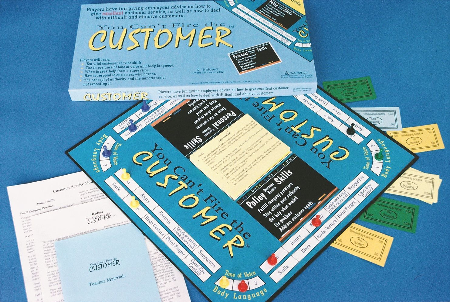 You Can't Fire the Customer box art