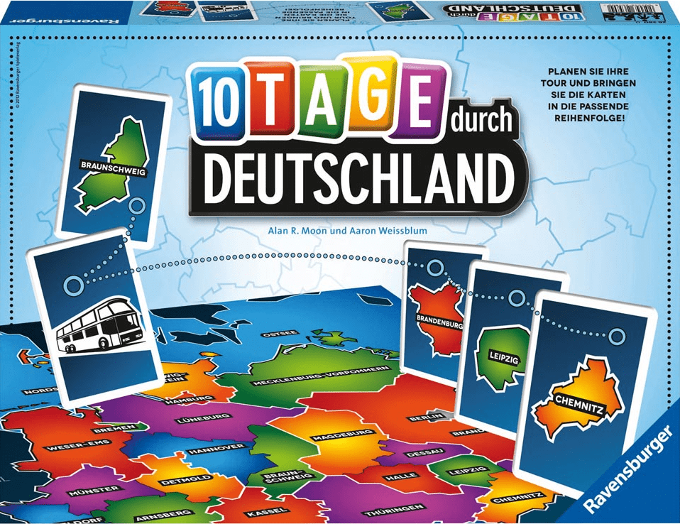 10 Tage durch Deutschland box art