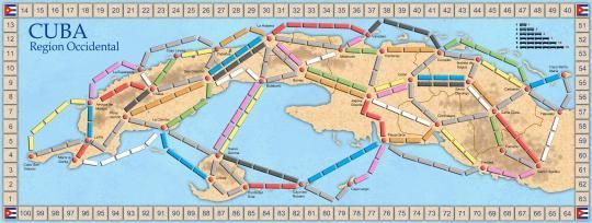 Cuba: Region Occidental (fan expansion for Ticket to Ride) doboz