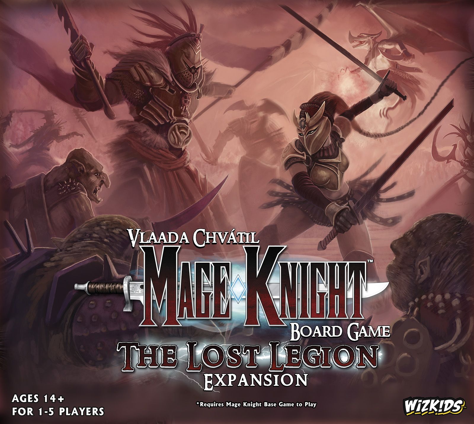 Coperta Mage Knight Board Game: The Lost Legion Expansion