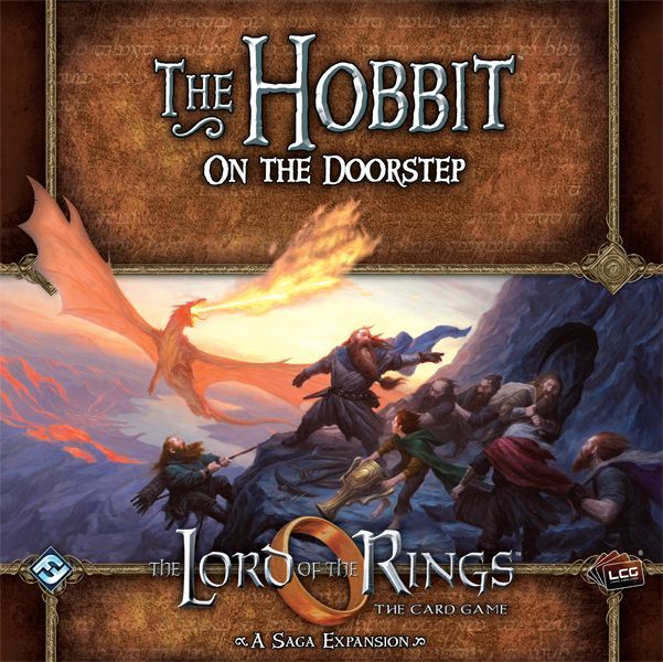 The Lord of the Rings: The Card Game – The Hobbit: On the Doorstep box art