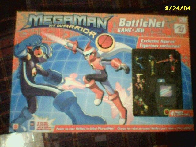 Megaman NT Warrior Battle Net Board Game box art