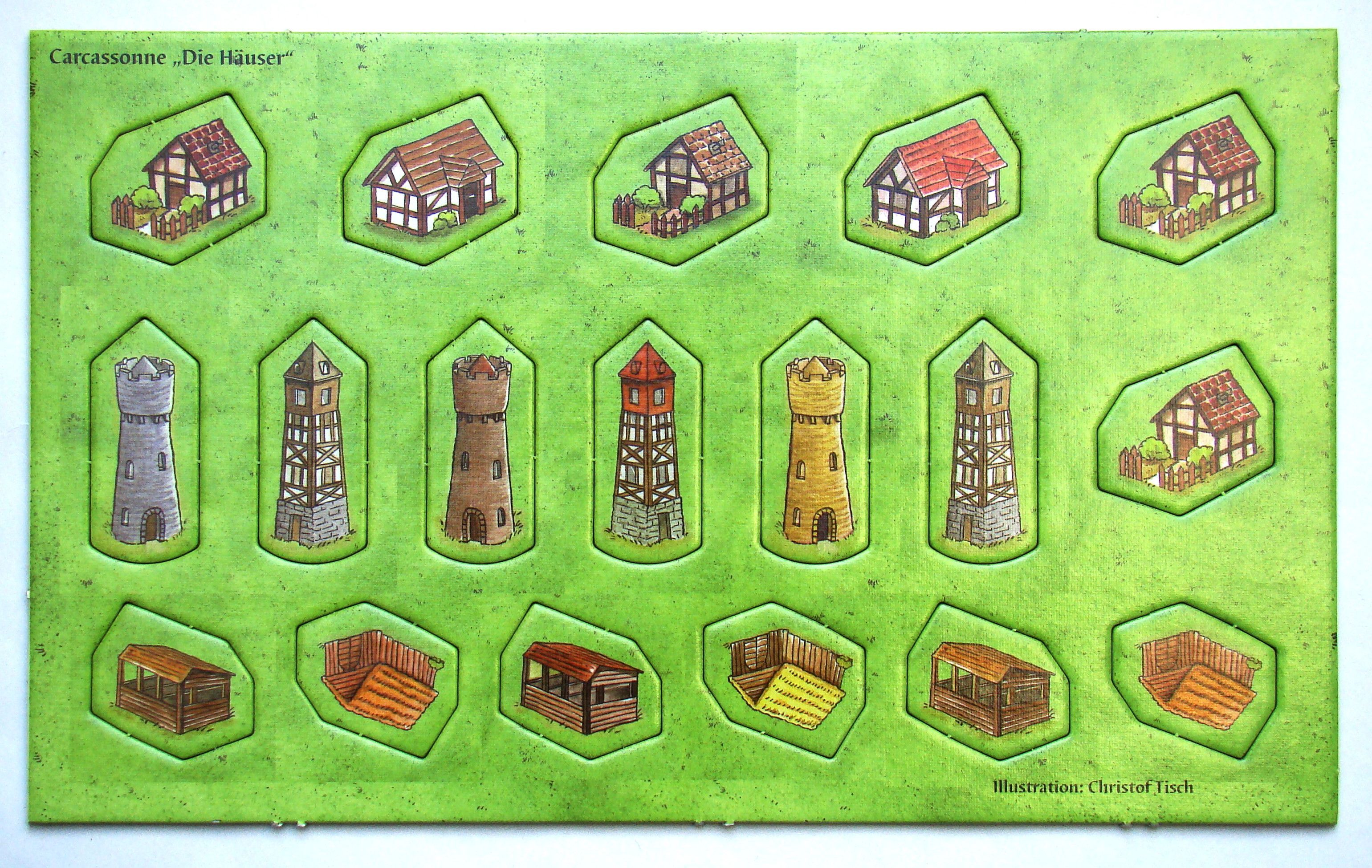 Carcassonne: Little Buildings box art