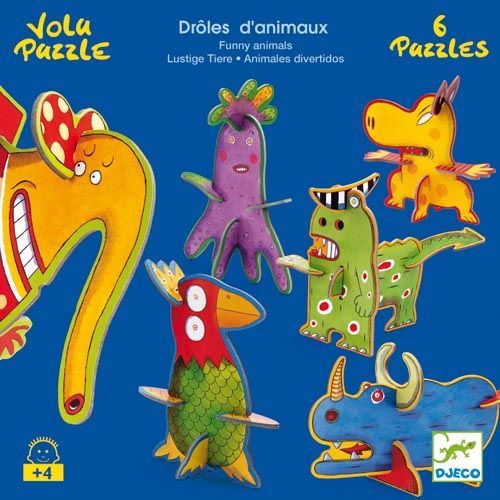 Volu Puzzle: Drôles D'Animaux – Funny Animals box art