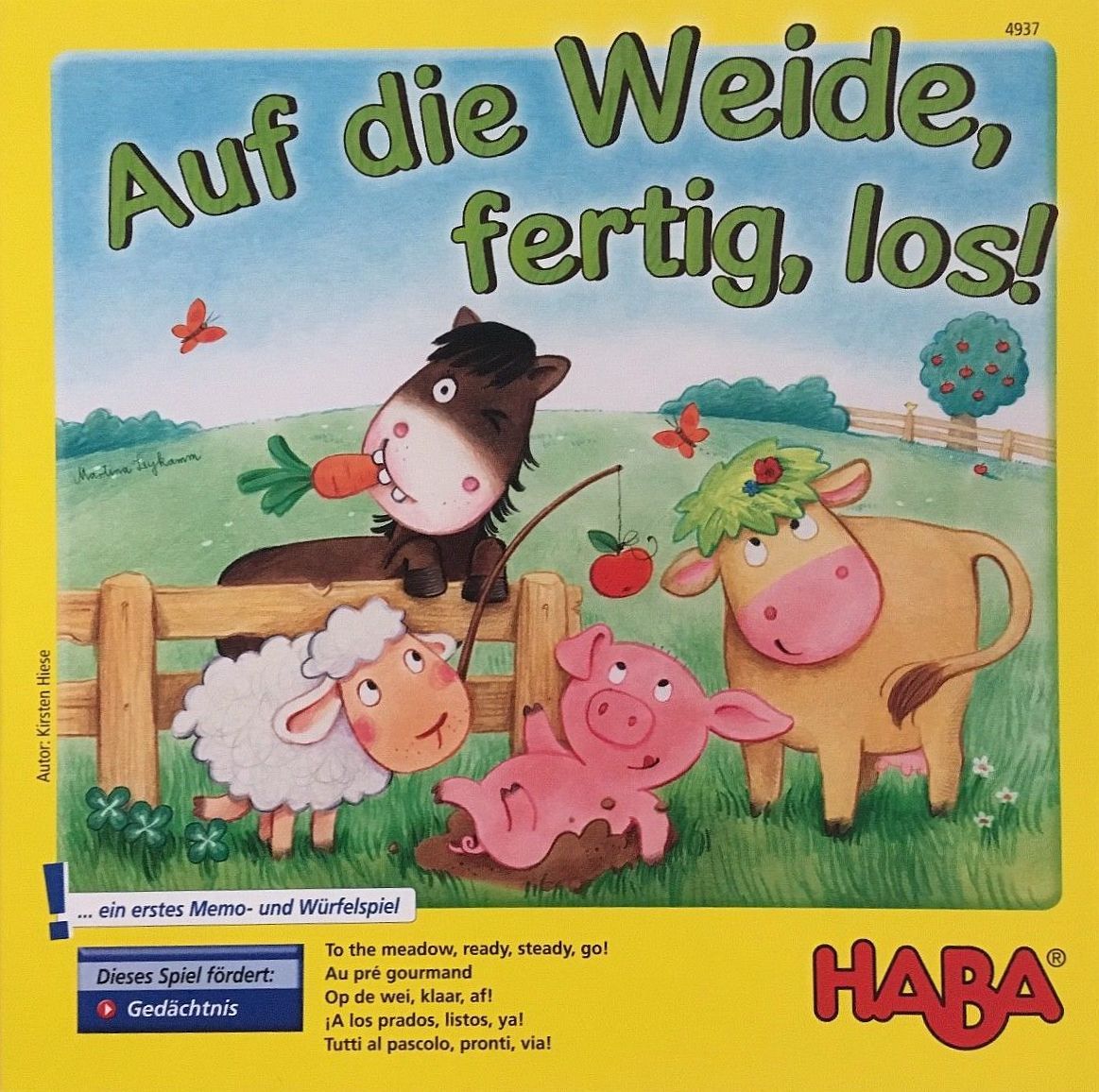 Auf die Weide, fertig, los! box art
