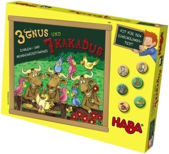 3 Gnus und 7 Kakadus box art