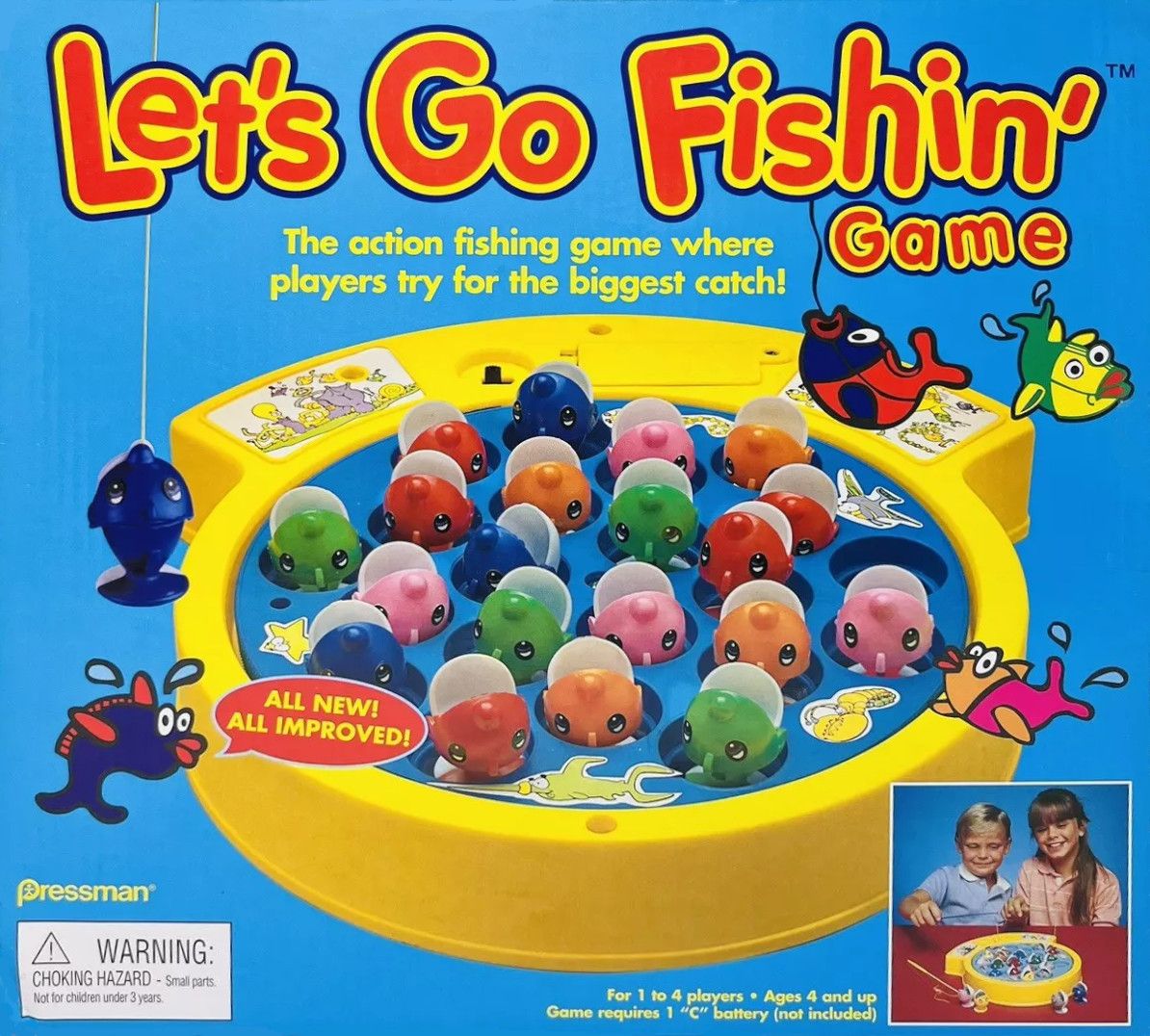 Let's Go Fishin' box art