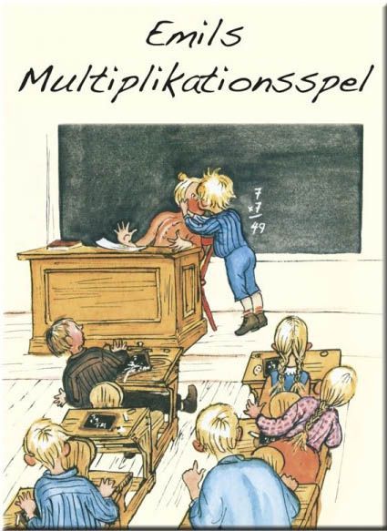 Emils multiplikationsspel doboz