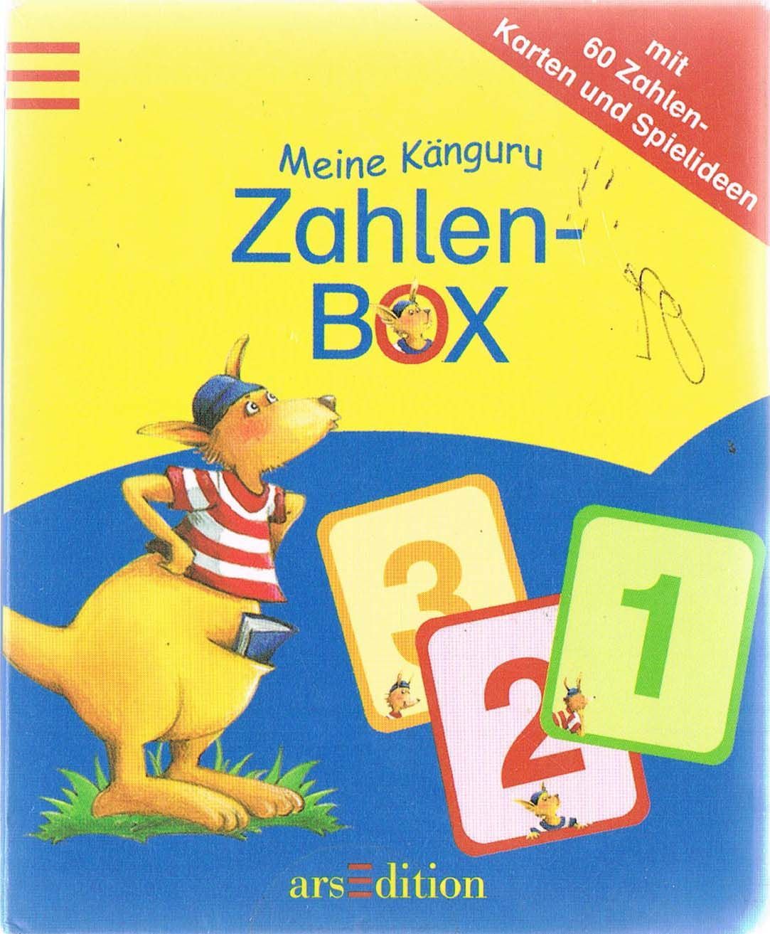 Coperta Meine Känguru Zahlen-Box