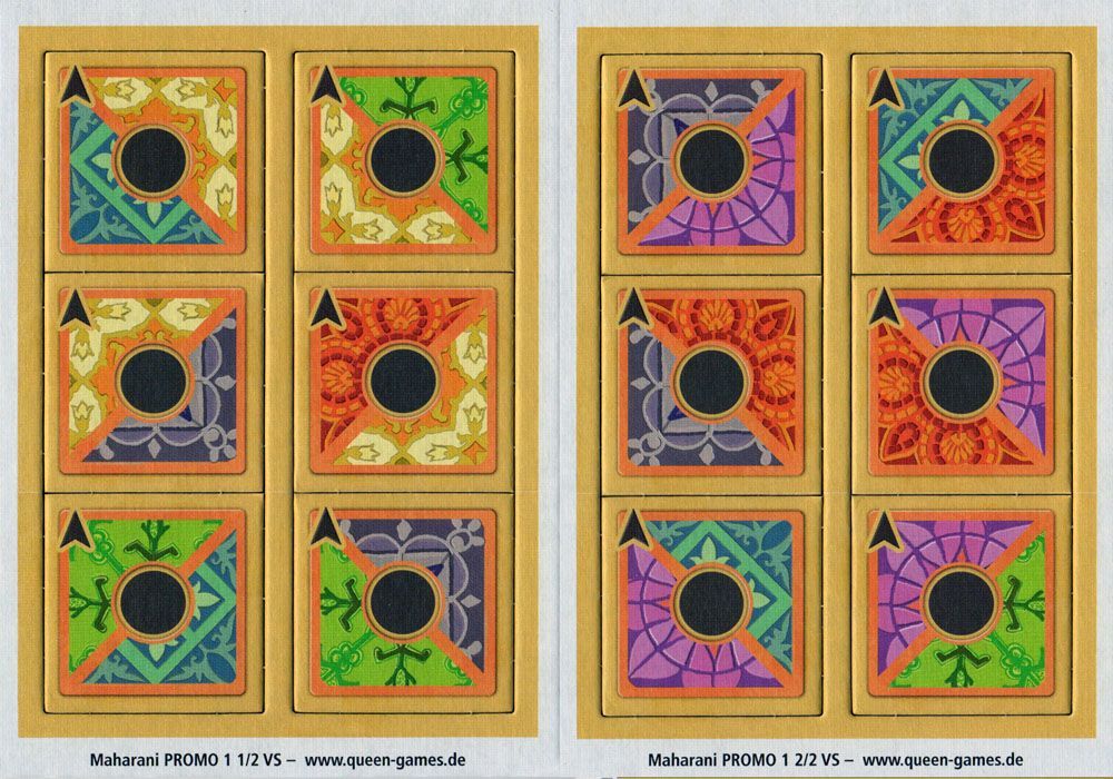 Maharani: Two-Colored Center Column Tiles box art