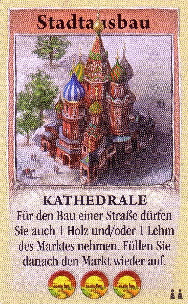 Die Siedler von Catan: Das schnelle Kartenspiel – Stadtausbau Kathedrale box art