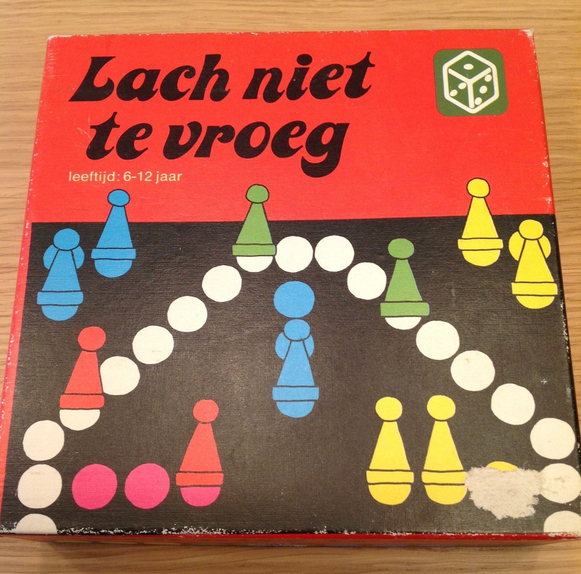 Lach niet te vroeg box art