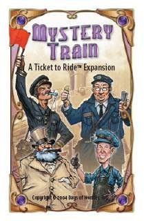Ticket to Ride: Mystery Train Expansion doboz