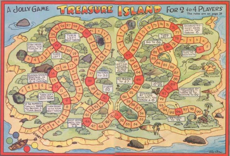 Treasure Island doboz