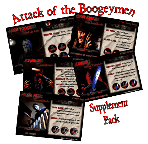 Coperta 'Attack of the Boogeymen' Supplement (fan expansion for Last Night on Earth)